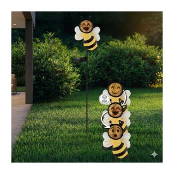 Globo 36591 - LED napelemes lámpa 200xLED/0,06W/3V IP44 méhecske 36591 kép