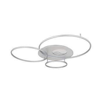 Globo 48466-70A - Dimmelhető LED mennyezeti lámpatest INVERTINA LED/70W/230V ezüst + távirányító 48466-70A kép
