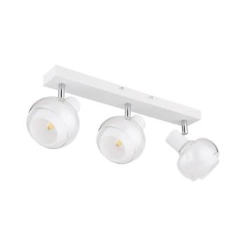 Globo 54309-3W - TOKKI irányítható spotlámpa 3xE14/40W/230V, fehér 54309-3W kép