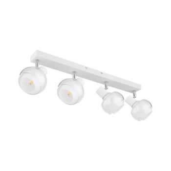 Globo 54309-4W - TOKKI spotlámpa 4xE14/40W/230V fehér 54309-4W kép