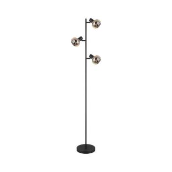Globo 54309SB - TOKKI állólámpa 3xE14/40W/230V fekete 54309SB