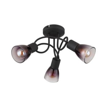 Globo 54312-3D - Felületre szerelhető csillár SATELLA 3xE14/25W/230V fekete 54312-3D kép