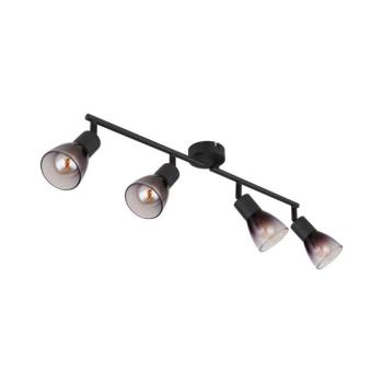 Globo 54312-4 - Spotlámpa SATELLA 4xE14/25W/230V fekete 54312-4 kép