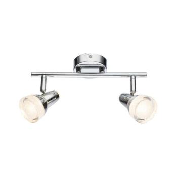 Globo 56134-2 - ALASKA LED spotlámpa 2x4W, 230V, fényes króm 56134-2