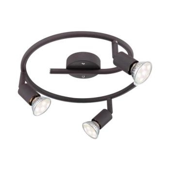 GLOBO 57382-3L - LED Spotlámpa OLIWA 3xGU10/3W/230V fekete 57382-3L kép