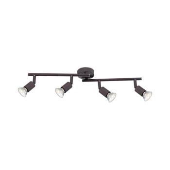 GLOBO 57382-4L - LED Spotlámpa OLIWA 4xGU10/3W/230V fekete 57382-4L kép