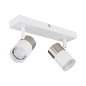 Globo 57851-2 - Spotlámpa BRISBON 2xGU10/25W/230V fehér/króm 57851-2 kép