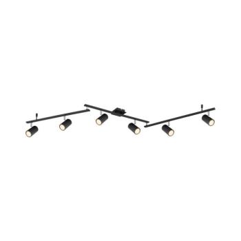 Globo 57910-6B - Spotlámpa ROBBY 6xGU10/35W/230V fekete 57910-6B kép