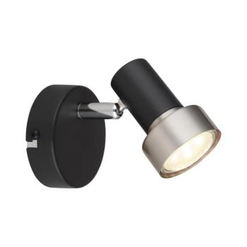 Globo 57917-1N - Fali spotlámpa MASON 1xGU10/25W/230V fekete/ezüst 57917-1N kép