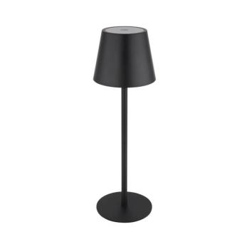 Globo 58488B - LED, dimmelhető, érintésvezérlésű, újratölthető, kültéri asztali lámpa 3 az 1-ben VANNIE I LED/3W/5V IP54 fekete 58488B kép