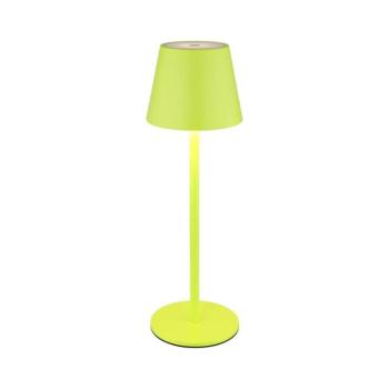 Globo 58488NG-LED dimmelhető, érintésvezérlésű, újratölthető kültéri asztali lámpa VANNIE 3W/5V IP54 1800mAh zöld 58488NG kép