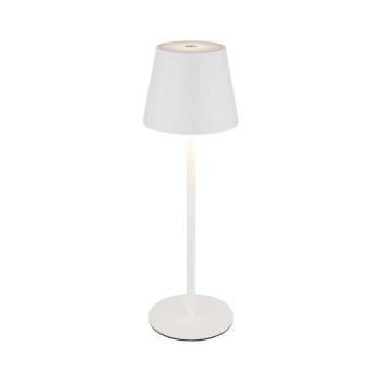 Globo 58488W - LED fényerőszabályozható érintésvezérlésű újratölthető kültéri asztali lámpa 3 az 1-ben VANNIE 3W/5V IP54 fehér 58488W kép