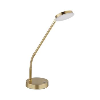 Globo 58504TM - SILVIO érintésvezérlésű, dimmelhető LED asztali lámpa, 6,5W/230V, sárgaréz 58504TM kép