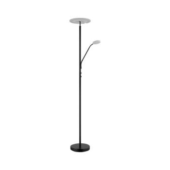 Globo 59093S - Fényerőszabályozható LED állólámpa STANFORD 28W/230V + 5W 3000K fekete 59093S