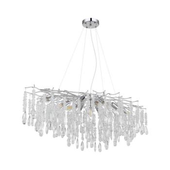 Globo 64141H2 - KINGA kábelen függesztett csillár 12xE14/40W/230V 64141H2 kép