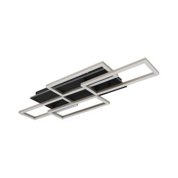 Globo 67359-40A - LED dimmelhető mennyezeti lámpa JEFFRY 40W/230V 32,5x87,5 cm fekete + távirányító 67359-40A kép