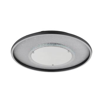 Globo 68288D3 - LED mennyezeti lámpa MIRRORA 40W/230V átm. 51,5 cm fekete 68288D3