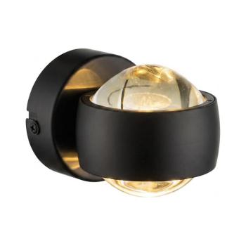 Globo 78290B - LED fali lámpa RANDI LED/7W/230V 3000K fekete 78290B kép