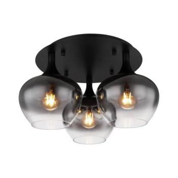 Globo 15548-3D - Felületre szerelhető csillár MAXY 3xE27/40W/230V fekete 15548-3D kép