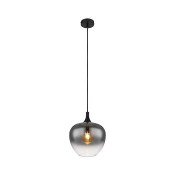 Globo 15548H - Csillár zsinóron MAXY 1xE27/40W/230V átm. 24 cm fekete 15548H kép