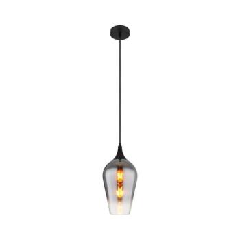 Globo 15552H3 - Csillár zsinóron LAVUS 1xE27/60W/230V átm. 18 cm fekete 15552H3 kép