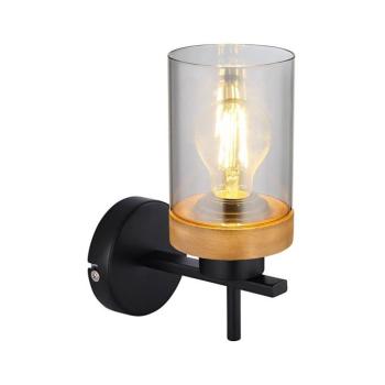 Globo 15557W - Fali lámpa FINCA 1xE27/40W/230V fém/fa 15557W kép