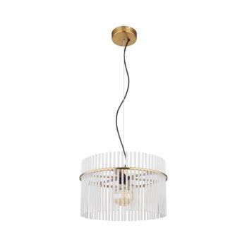 Globo 15698HM - Csillár zsinóron GORLEY 1xE27/60W/230V átm. 40 cm arany 15698HM kép