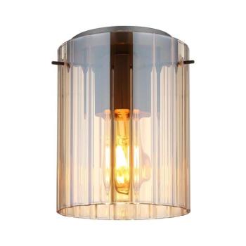 Globo 15904DA - Mennyezeti lámpa TULIVAR 1xE27/40W/230V átm. 18 cm barna 15904DA kép