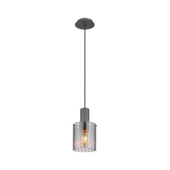 Globo 15904HS - Csillár zsinóron TULIVAR 1xE27/40W/230V átm. 18 cm szürke 15904HS kép