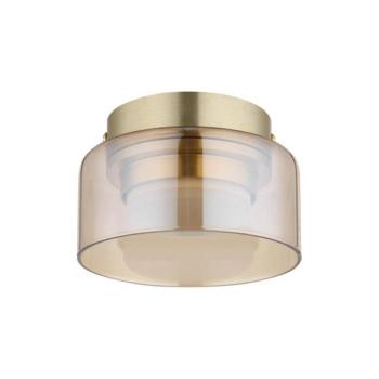 Globo 16055DG - LED Mennyezeti lámpa HIGGINS 1xGX53/6W/230V átm. 13 cm barna 16055DG kép