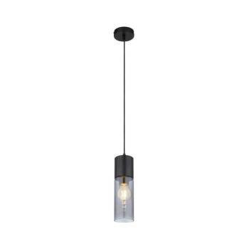 Globo 21000HB - Csillár zsinóron ANNIKA 1xE27/25W/230V átm. 10,5 cm fekete 21000HB kép