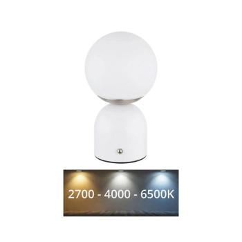 Globo 21006W - JULSY LED érintős asztali lámpa, 2,5W, fehér, állítható fény 21006W kép