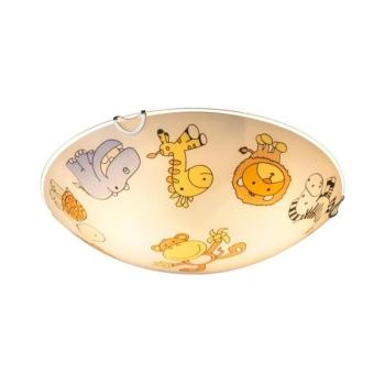 Globo 40607 - Gyerek mennyezeti lámpa KIDDY 2xE27ILLU/60W/230V 40607 kép
