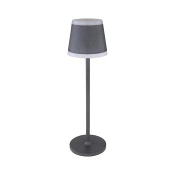Globo 58433G - LED Dimmelhető asztali lámpa RIDLEY LED/4,6W/3,7V 3000K szürke 58433G kép