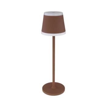 Globo 58433R - LED Dimmelhető asztali lámpa RIDLEY LED/4,6W/3,7V 3000K barna 58433R kép