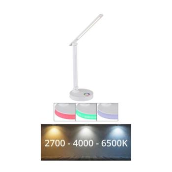 Globo 58445W - GERALDO LED RGBW asztali lámpa, dimmelhető, 5W+2W 58445W kép