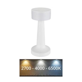 Globo 58447W - ANGELIKA LED érintős asztali lámpa, 1W, fehér, dimmelhető 58447W kép