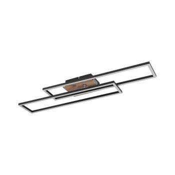 Globo 67208-30 - LED Mennyezeti lámpa DAKARI LED/30W/230V 3000K 60x80 cm fekete 67208-30 kép