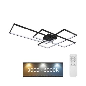 Globo 67227-100B - LED Dimmelhető mennyezeti lámpa GABRIEL LED/100W/230V + távirányító 67227-100B kép