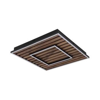 Globo 67345D1 - WOODY LED mennyezeti lámpa 36W, 230V, 3000K, 45x45 cm 67345D1 kép