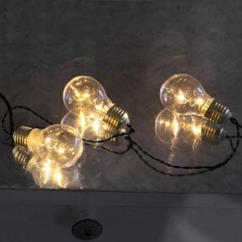 Glow Battery öt égős LED fényfüzér kép