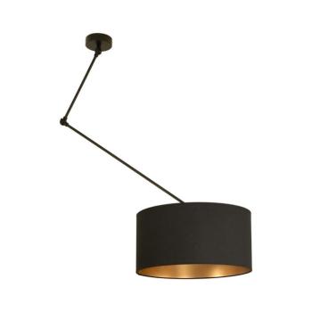 GORTA LED állítható rúdra szerelhető csillár 1xE27/60W/230V, fekete/arany H0295 kép