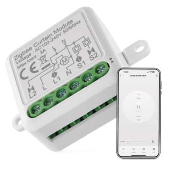 GoSmart motoros modul IP-2121CZ, ZigBee, 1 csatornás, EMOS, H5109 kép