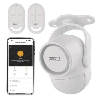GoSmart riasztó IP‑126L GUARDIAN mozgásérzékelővel, 6× ajtó/ablak érzékelő, WiFi