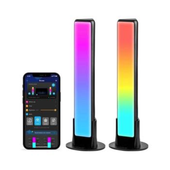 Govee - 2 db Flow Plus SMART LED TV & Gaming RGBICWW Wi-Fi szett H60563D1 kép