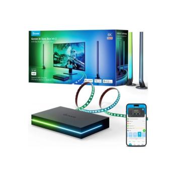 Govee - AI Sync Box Kit 2 okos készlet PC világításhoz 27-34" + LED panelek Wi-Fi H6603311 kép