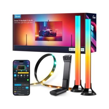 Govee - KÉSZLET 2x Backlight TV 55-65" SMART LED háttérvilágítás RGBICW Wi-Fi H605A311 kép