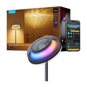 Govee-LED RGBICWW Fényerőszabályozható állólámpa UPLIGHTER MATTER LED/24W/230V Wi-Fi H60B0311 kép