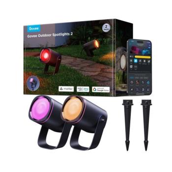 Govee - LED RGBWW Dimmelhető reflektor LED/12W/230V IP67 2700-6500K Wi-Fi H7093311 kép