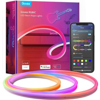 Govee Neon SMART rugalmas LED - RGBIC, 2 m kép